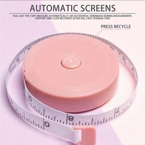 1 Measurement Tape in the color pink New